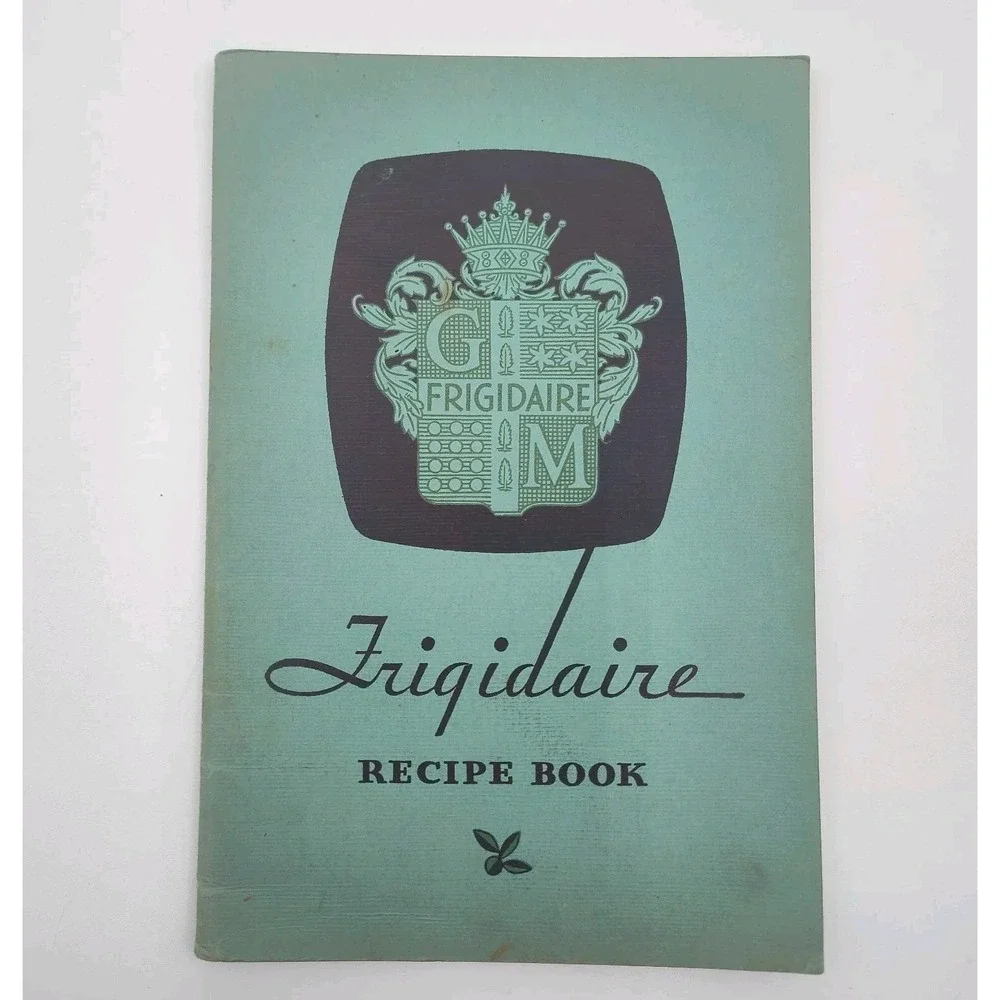 Rare 1931 Recipe CookBook Dezerts Frozen cook book Frigidaire 